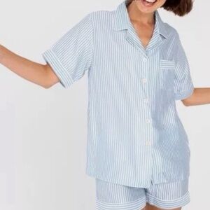 Ettitude Sleep Sateen Sleep Shirt New !